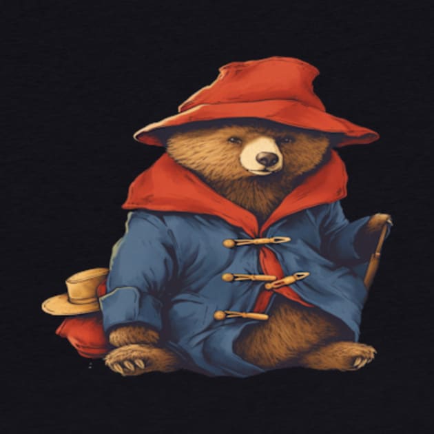 Cute Paddington Bear by Kit'sEmporium